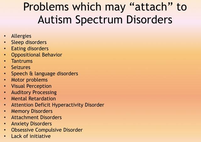 medical conditions co occurring with autism