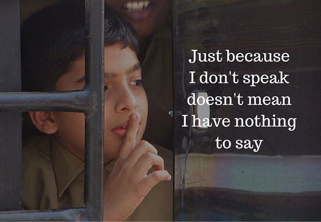 teach autistic child to speak